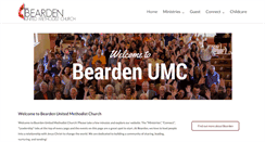 Desktop Screenshot of beardenumc.org